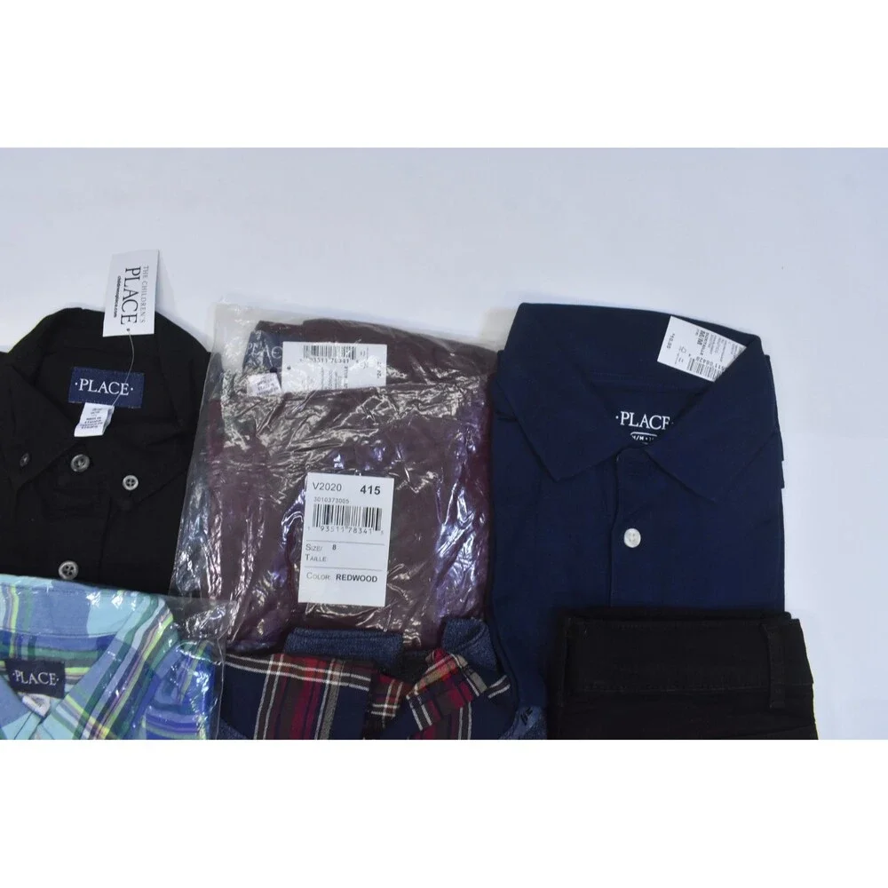 The Children's Place Bulk Lot Of 10 Boys Size Medium 7 8 Mix Seaons Tops Bottoms